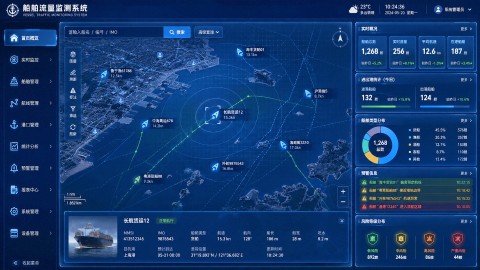 船舶流量监测系统